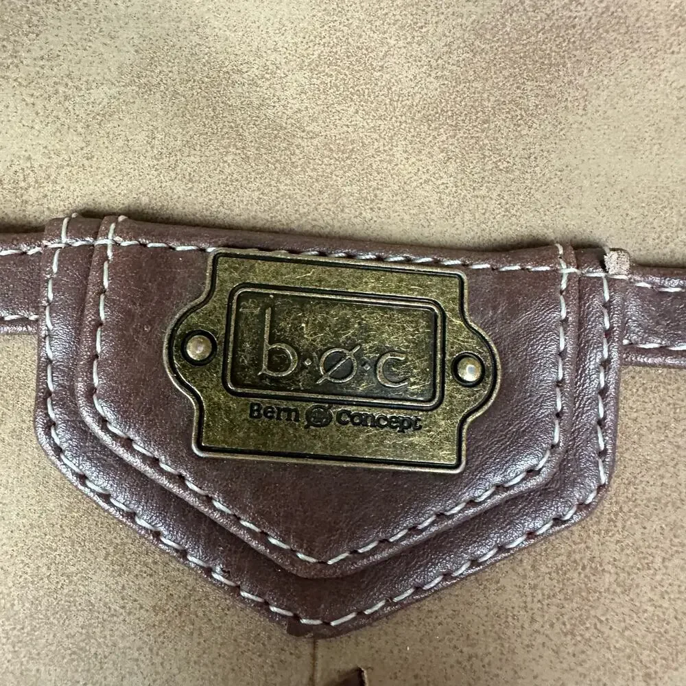 B.O.C Born Concept Chocolate‎ Brown One Size Saddle Leather Backpack Purse